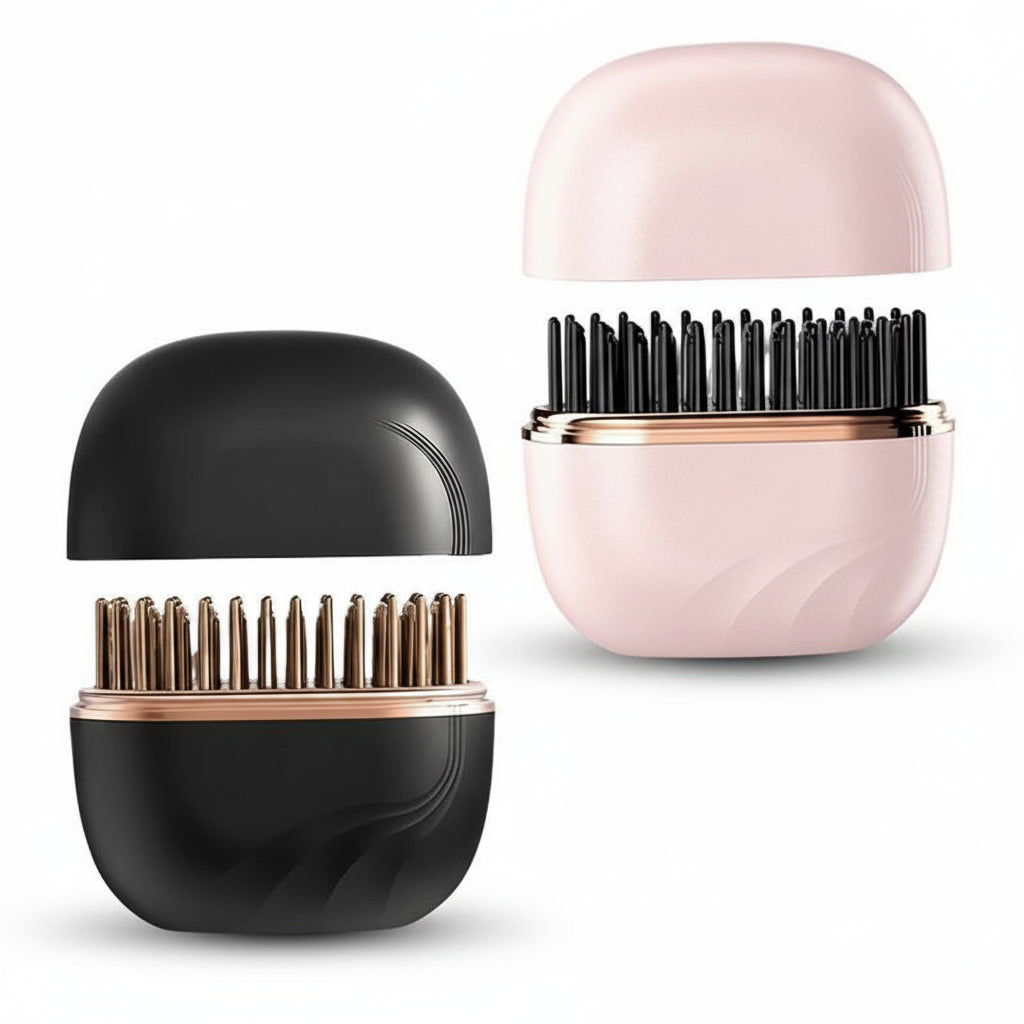 LUNTE Kablosuz Saç Düzleştirici Tarak – Çantada Taşınabilir, Type-C Şarjlı