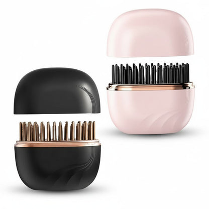 LUNTE Kablosuz Saç Düzleştirici Tarak – Çantada Taşınabilir, Type-C Şarjlı