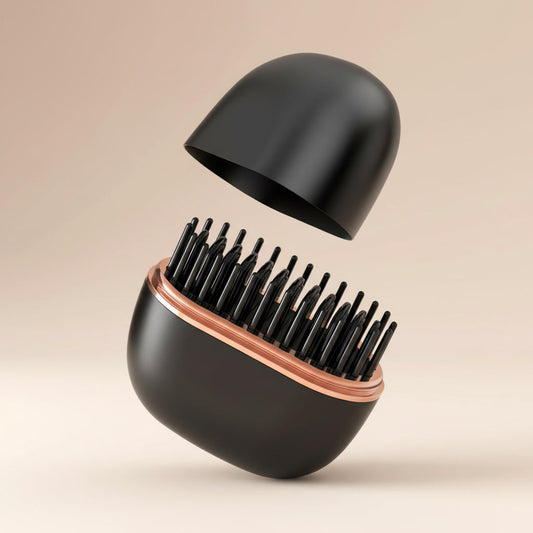 LUNTE Kablosuz Saç Düzleştirici Tarak – Çantada Taşınabilir, Type-C Şarjlı